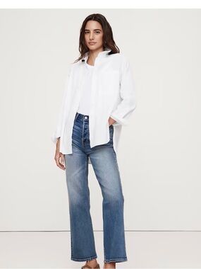 Banana Republic Oversized Poplin Shirt